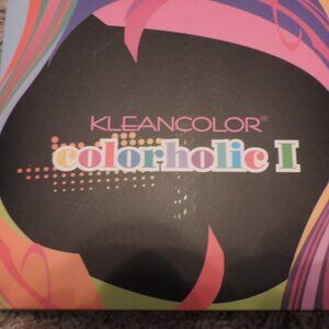 KLEANCOLOR COLORHOLIC I Palette w/ applicator FASHION SCENE Eyeshadow Lips Huge